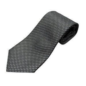Saks Fifth Avenue 100% Silk Tie Made in Italy Geometric 3"